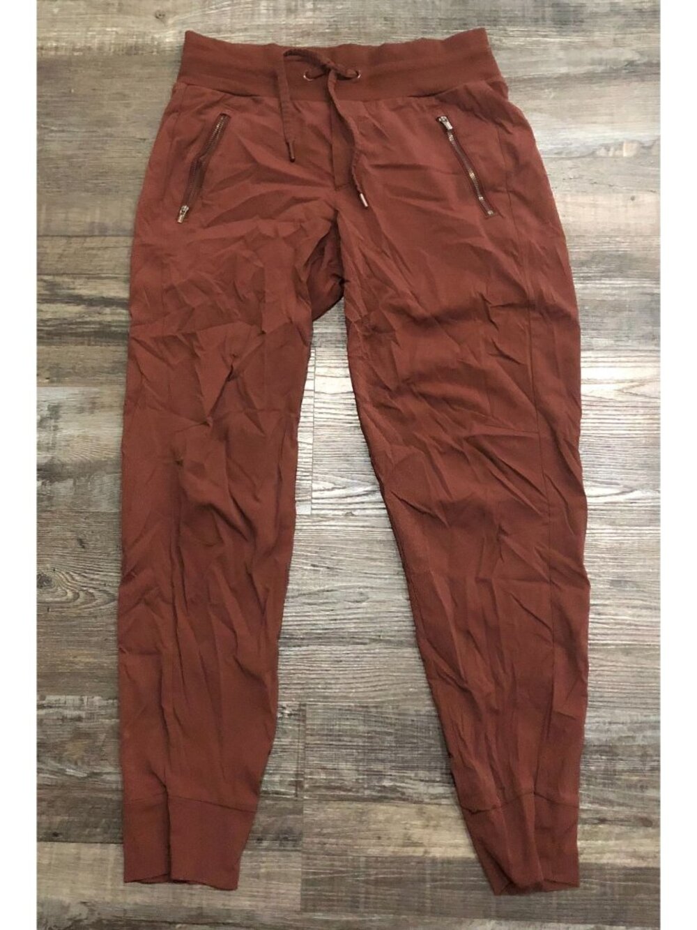 Athleta Trekkie North Jogger Womens Size 2 Rust Brown Cattail Pants